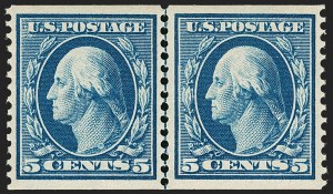 Sale 1209, Lot 1243, 1908-13 Washington-Franklin Issues (Scott 331-396)