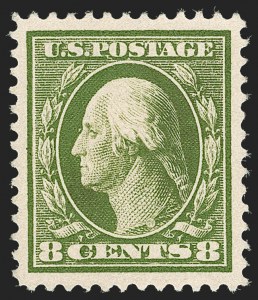 Sale 1209, Lot 1254, 1908-13 Washington-Franklin Issues (Scott 331-396)