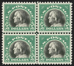 Sale 1209, Lot 1288, 1912-20 Washington-Franklin Issues (Scott 405-550)