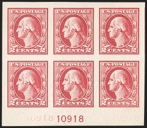 Sale 1209, Lot 1290, 1912-20 Washington-Franklin Issues (Scott 405-550)