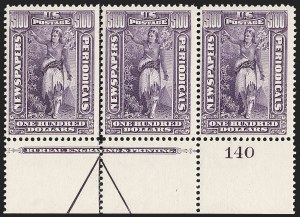 Sale 1209, Lot 1389, Newspapers and Periodicals thru Parcel Post