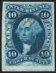 Sale 1209, Lot 1469, Revenues: First Issue Imperforate (R1a-R76a)