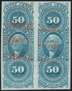 Sale 1209, Lot 1478, Revenues: First Issue Imperforate (R1a-R76a)
