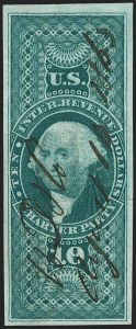 Sale 1209, Lot 1502, Revenues: First Issue Imperforate, cont. (R77a-R102a)