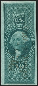 Sale 1209, Lot 1503, Revenues: First Issue Imperforate, cont. (R77a-R102a)