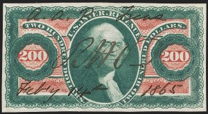 Sale 1209, Lot 1517, Revenues: First Issue Imperforate, cont. (R77a-R102a)