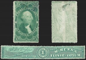 Sale 1209, Lot 1570, Revenues: First Issue Perforated