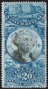 Sale 1209, Lot 1585, Revenues: Second Issue