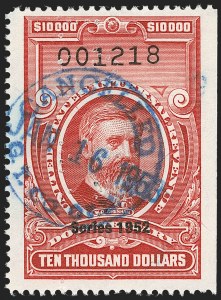 Sale 1209, Lot 1611, Revenues: Third Issue thru Documentary