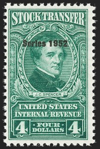 Sale 1209, Lot 1629, Revenues: Stock Transfer