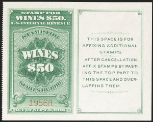 Sale 1209, Lot 1630, Revenues: Wines and Playing Cards