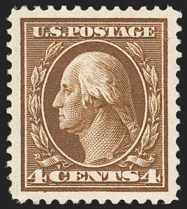 Sale 1212, Lot 101, 1910-13 Washington-Franklin Issues