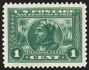 Sale 1212, Lot 107, 1913-15 Panama-Pacific Issue (Scott 397-404)