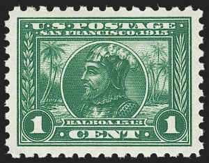 Sale 1212, Lot 116, 1913-15 Panama-Pacific Issue (Scott 397-404)