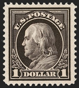 Sale 1212, Lot 134, 1912-16 Washington-Franklin Issues