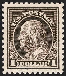 Sale 1212, Lot 175, 1917-19 Washington-Franklin Issues