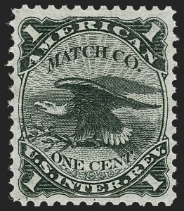 Sale 1212, Lot 407, Private Die Match Stamps: A thru G