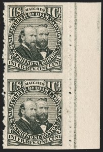 Sale 1212, Lot 419, Private Die Match Stamps: A thru G