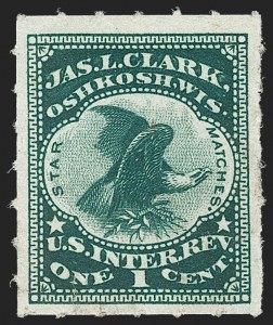 Sale 1212, Lot 424, Private Die Match Stamps: A thru G