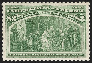 Sale Number 1212, Lot Number 43, 1893 Columbian Issue