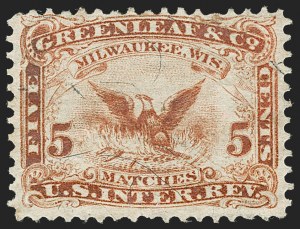 Sale 1212, Lot 433, Private Die Match Stamps: A thru G
