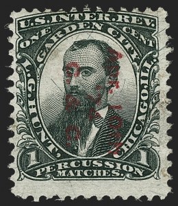 Sale 1212, Lot 435, Private Die Match Stamps: H thru Z