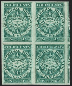 Sale 1212, Lot 443, Private Die Match Stamps: H thru Z