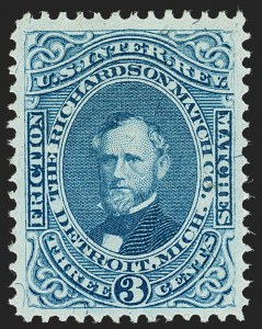 Sale 1212, Lot 446, Private Die Match Stamps: H thru Z