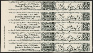 Sale 1212, Lot 457, Private Die Medicine Stamps: A thru C