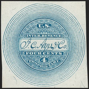 Sale 1212, Lot 459, Private Die Medicine Stamps: A thru C