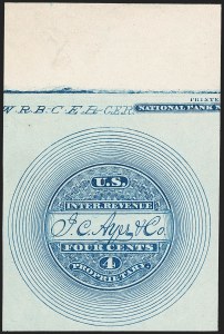 Sale 1212, Lot 460, Private Die Medicine Stamps: A thru C