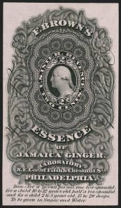 Sale 1212, Lot 465, Private Die Medicine Stamps: A thru C