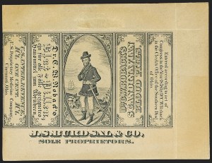 Sale 1212, Lot 467, Private Die Medicine Stamps: A thru C