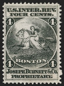 Sale 1212, Lot 469, Private Die Medicine Stamps: A thru C