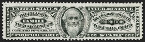 Sale 1212, Lot 476, Private Die Medicine Stamps: A thru C