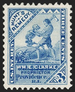 Sale 1212, Lot 479, Private Die Medicine Stamps: A thru C