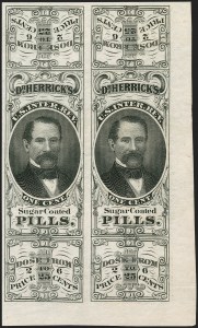 Sale 1212, Lot 510, Private Die Medicine Stamps: D thru L