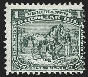 Sale 1212, Lot 531, Private Die Medicine Stamps: M thru R