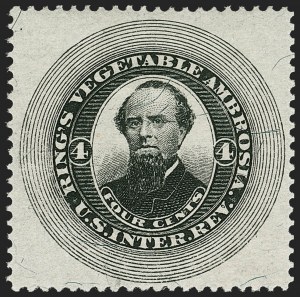 Sale 1212, Lot 543, Private Die Medicine Stamps: M thru R