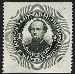 Sale 1212, Lot 544, Private Die Medicine Stamps: M thru R