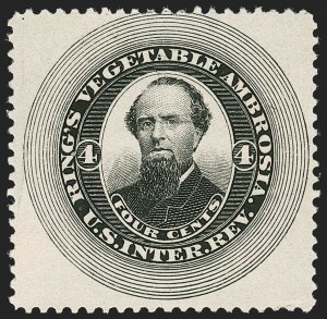 Sale 1212, Lot 545, Private Die Medicine Stamps: M thru R