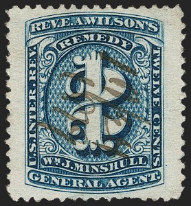 Sale 1212, Lot 566, Private Die Medicine Stamps: S thru Z