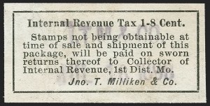 Sale 1212, Lot 568, Private Die Medicine Stamps: S thru Z