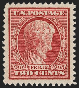 Sale 1212, Lot 92, 1908-10 Washington-Franklin Issues, 1909 Commemoratives