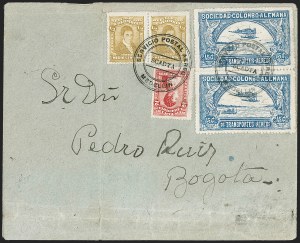 Sale 1213, Lot 553, 1921 15-Cent Blue (C13)