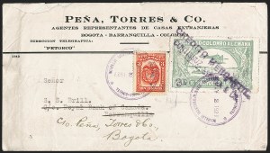 Sale 1213, Lot 582, 1921-23 Provisional Surcharges (by Colomphil No.)