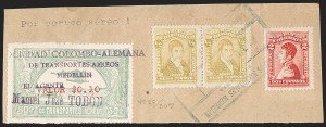 Sale 1213, Lot 603, 1921-23 Provisional Surcharges (by Colomphil No.)