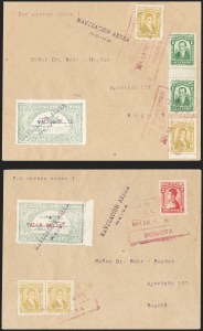 Sale 1213, Lot 604, 1921-23 Provisional Surcharges (by Colomphil No.)