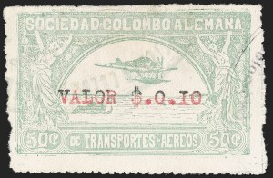 Sale 1213, Lot 607, 1921-23 Provisional Surcharges (by Colomphil No.)