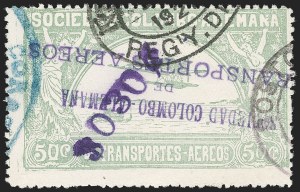 Sale 1213, Lot 609, 1921-23 Provisional Surcharges (by Colomphil No.)